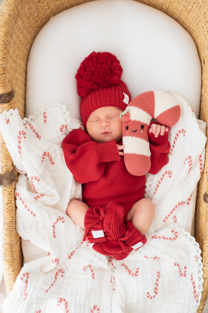 Knit Romper | Rudolph | PRE-ORDER