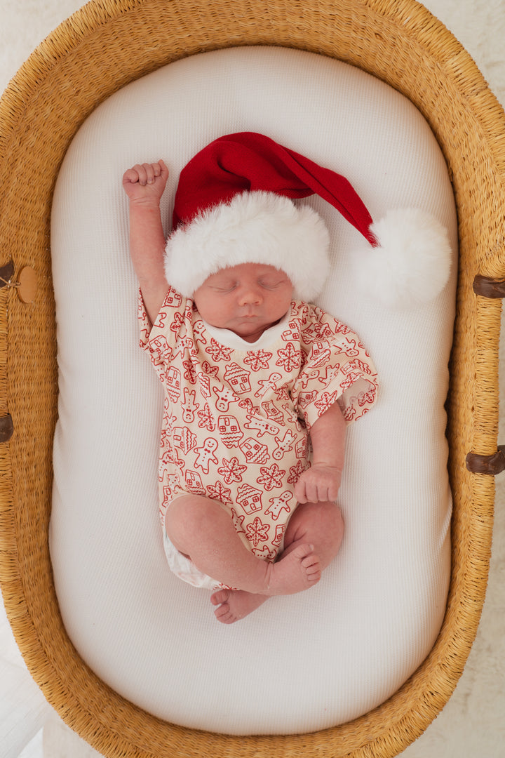 Oversized T-Shirt Romper | Gingerbread