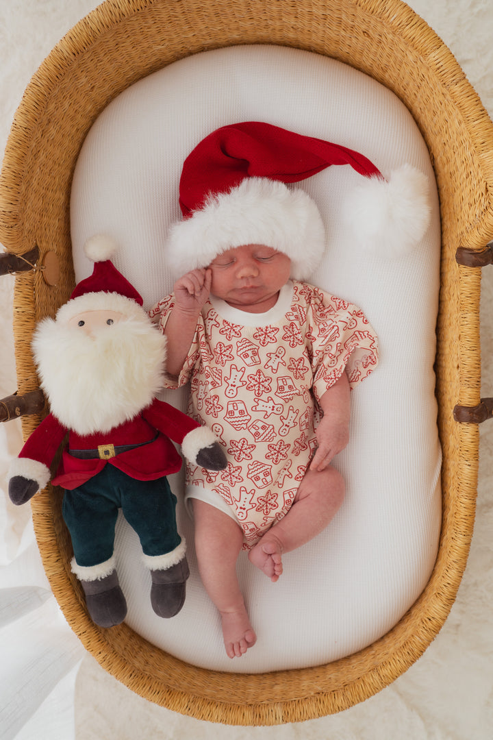 Oversized T-Shirt Romper | Gingerbread