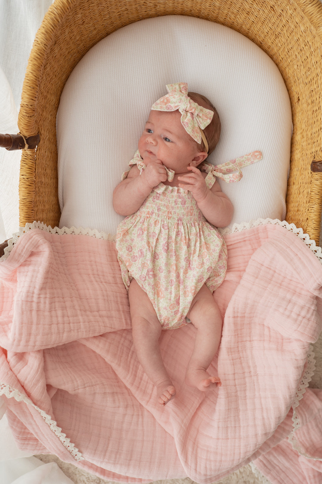 Bow Headband | Garden Floral