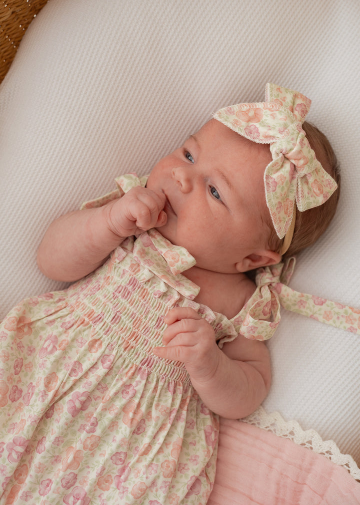 Bow Headband | Garden Floral