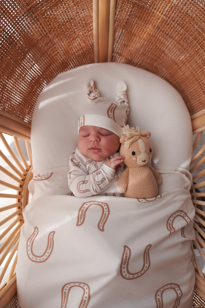 Swaddle Set | Western Horse Shoe