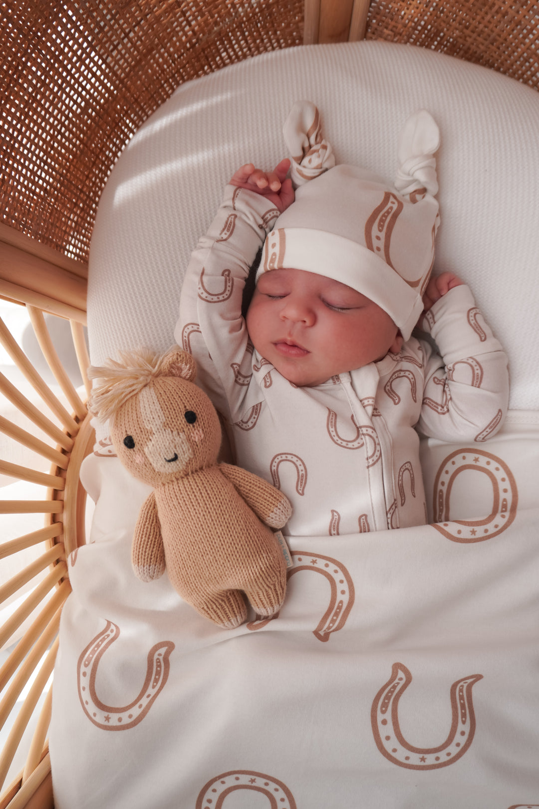Swaddle Set | Western Horse Shoe