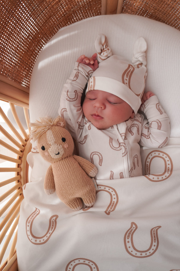 Swaddle Set | Western Horse Shoe