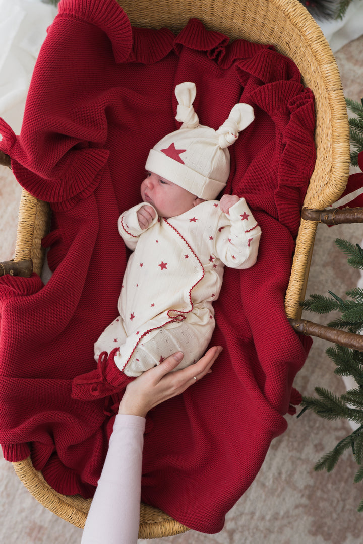 Double Knot Beanie | Christmas Stars | PRE-ORDER