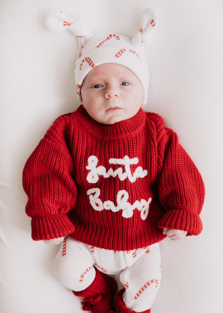 'Santa Baby' Chunky Knit Jumper | Rudolph