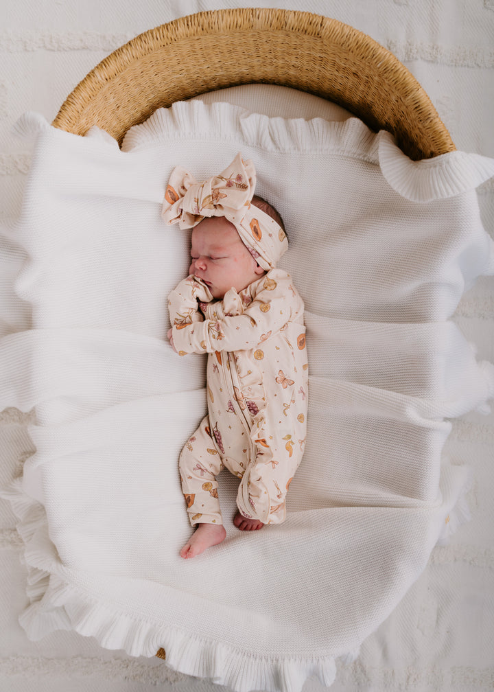 Frill Zip Romper | Mother's Day