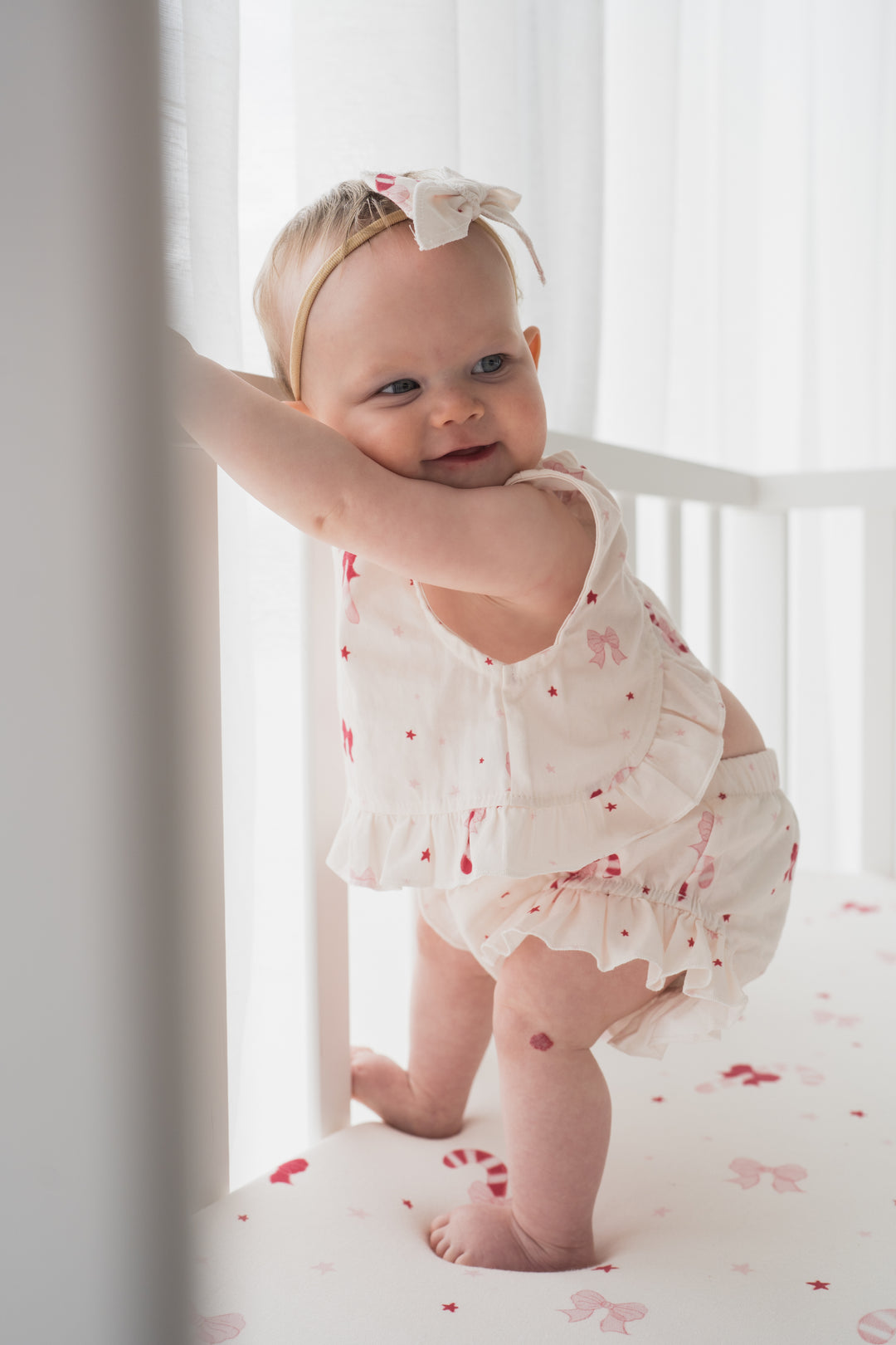Two-Piece Set | Candy Cane Bows | PRE-ORDER
