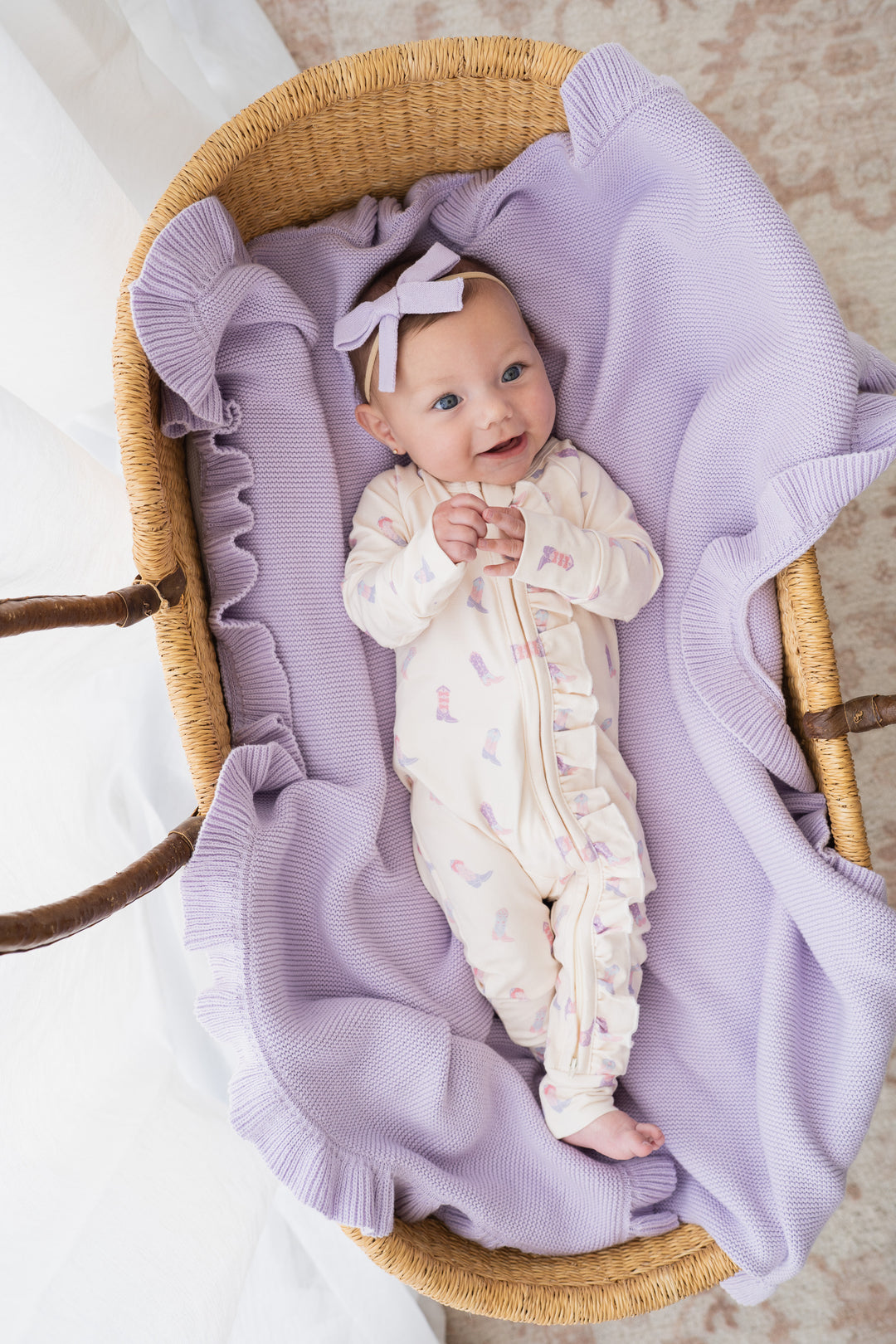 Frill Zip Romper | Cowgirl Boots
