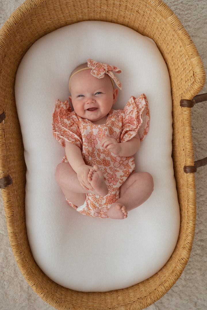 Frill Muslin Romper | Blossom