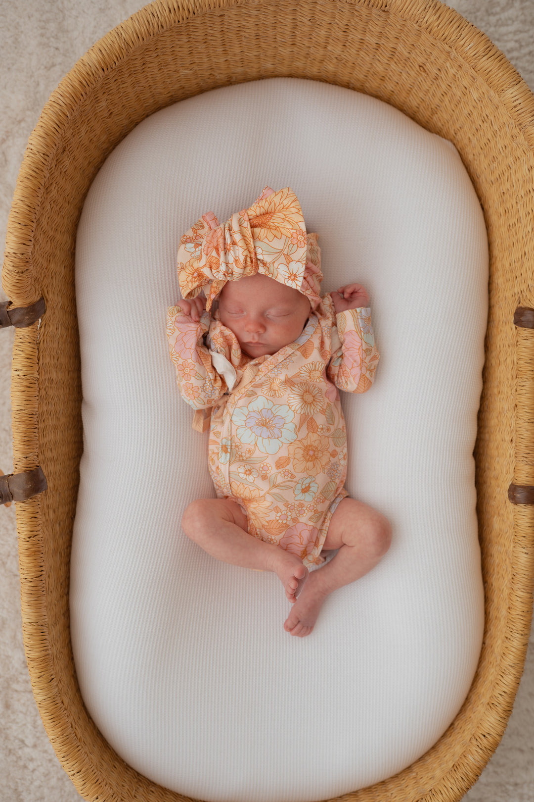Kimono Onesie | Pastel Bloom