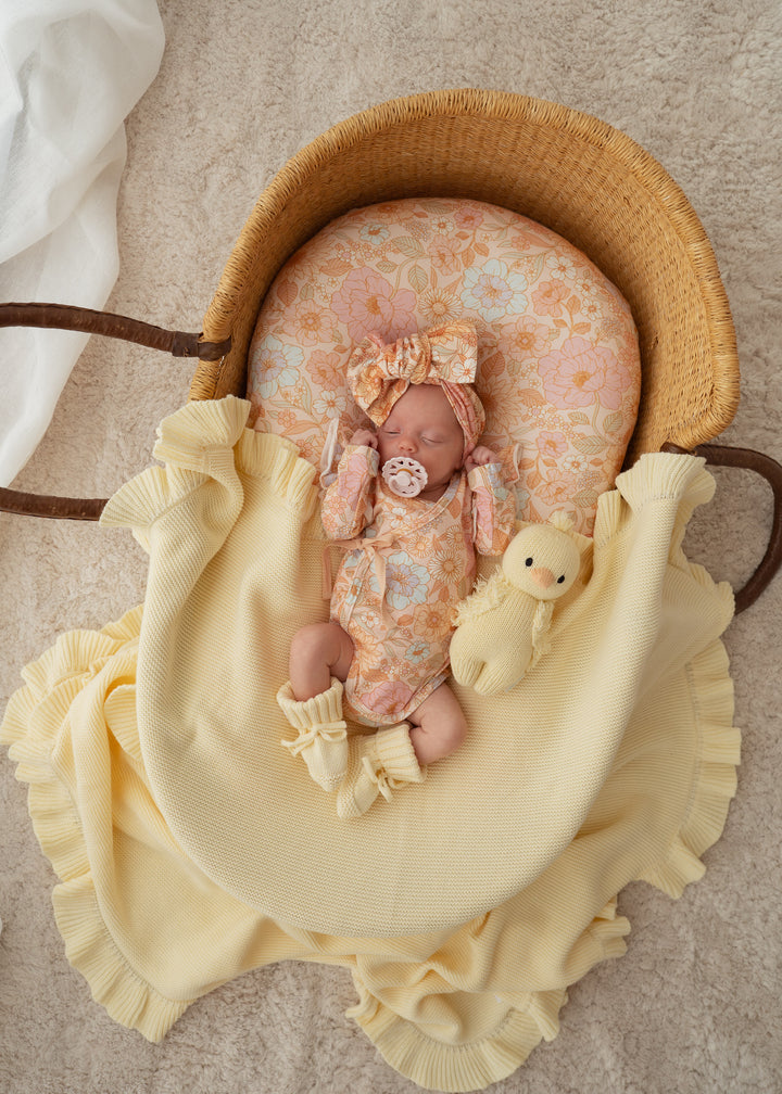 Kimono Onesie | Pastel Bloom