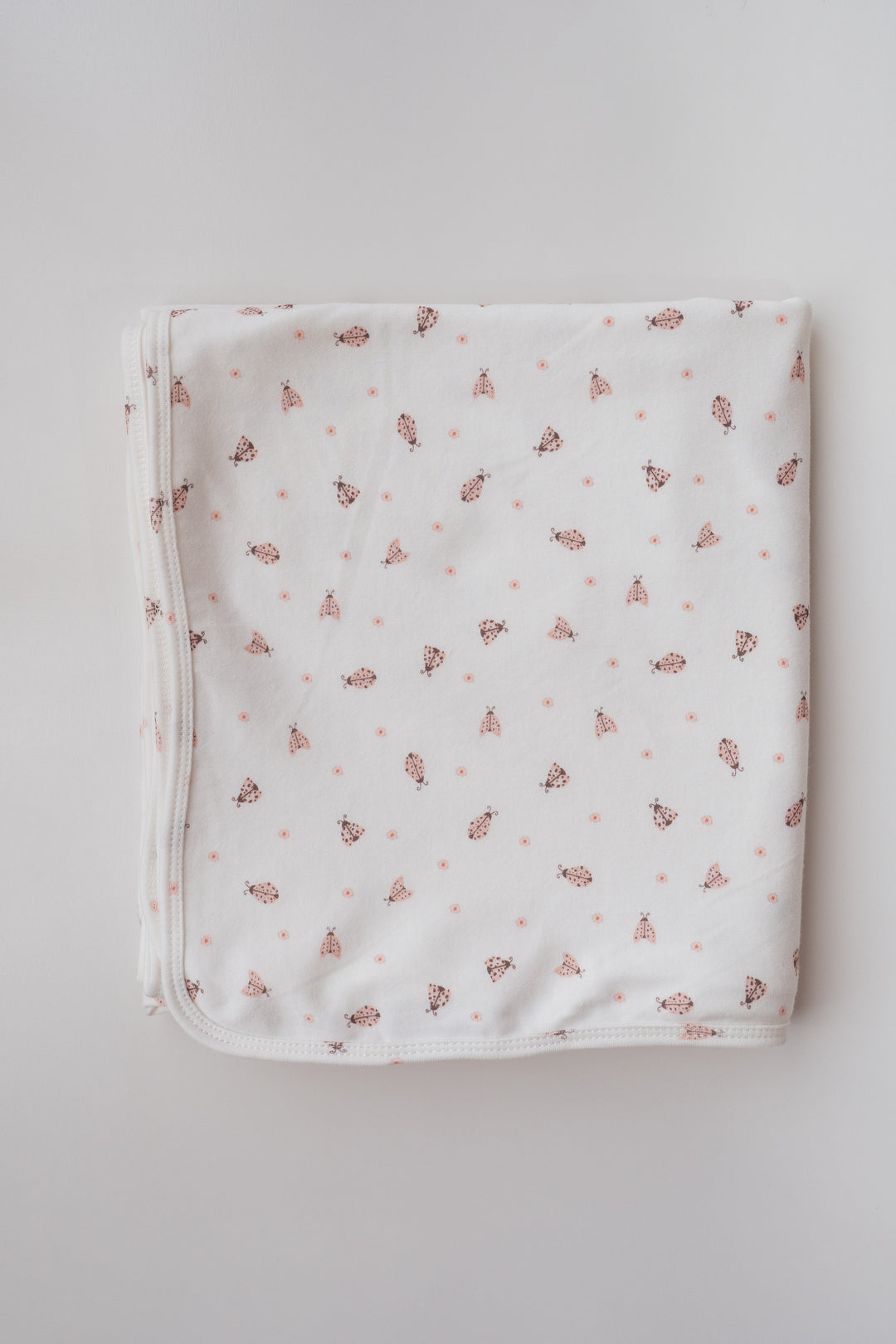 Swaddle Set | Pink Ladybug