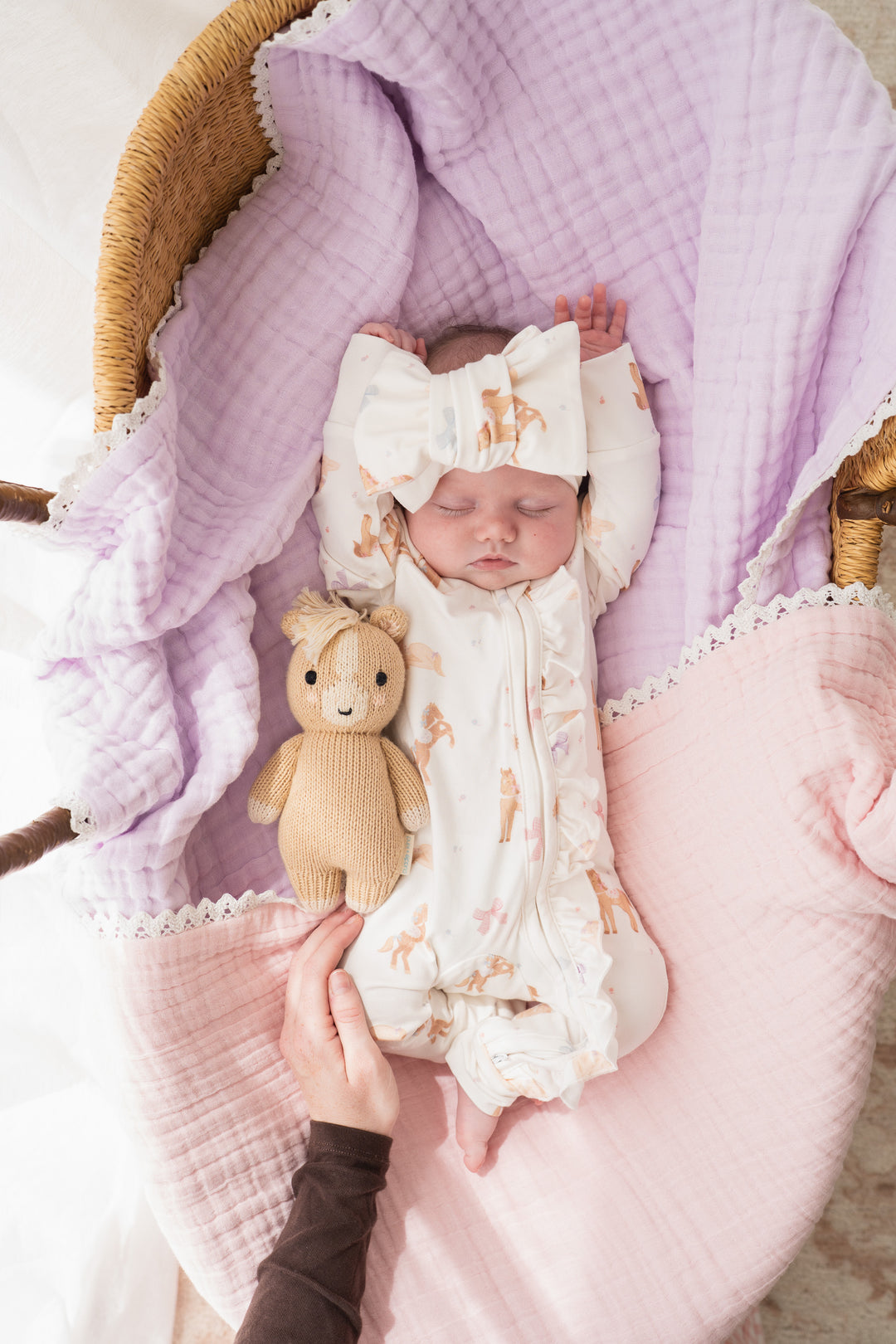 Frill Zip Romper | Pony Club