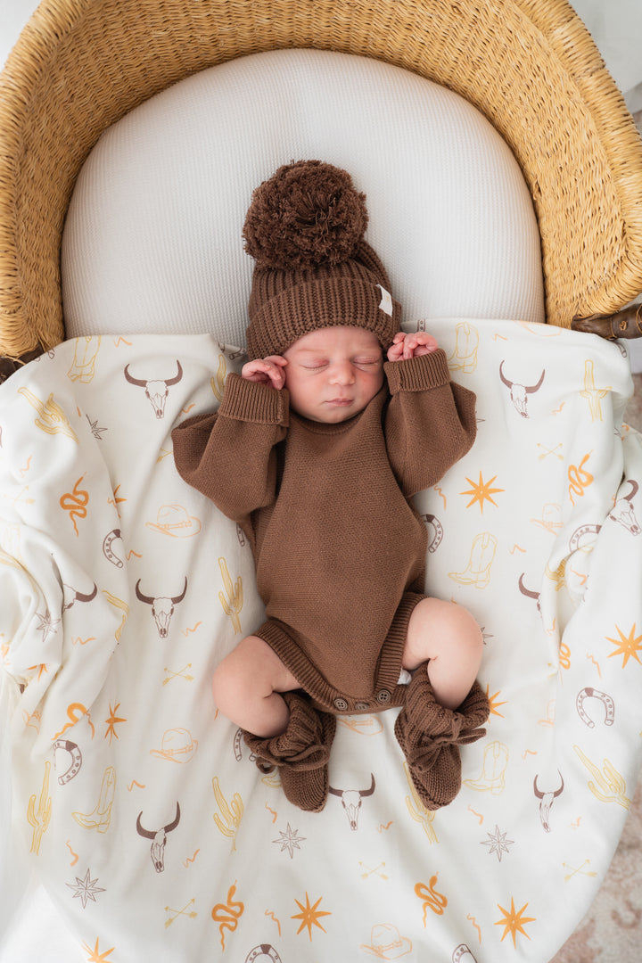 Swaddle Set | Cowboys