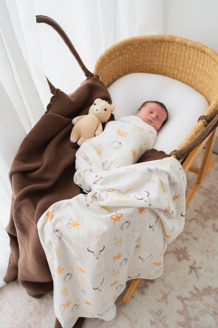 Swaddle Set | Cowboys
