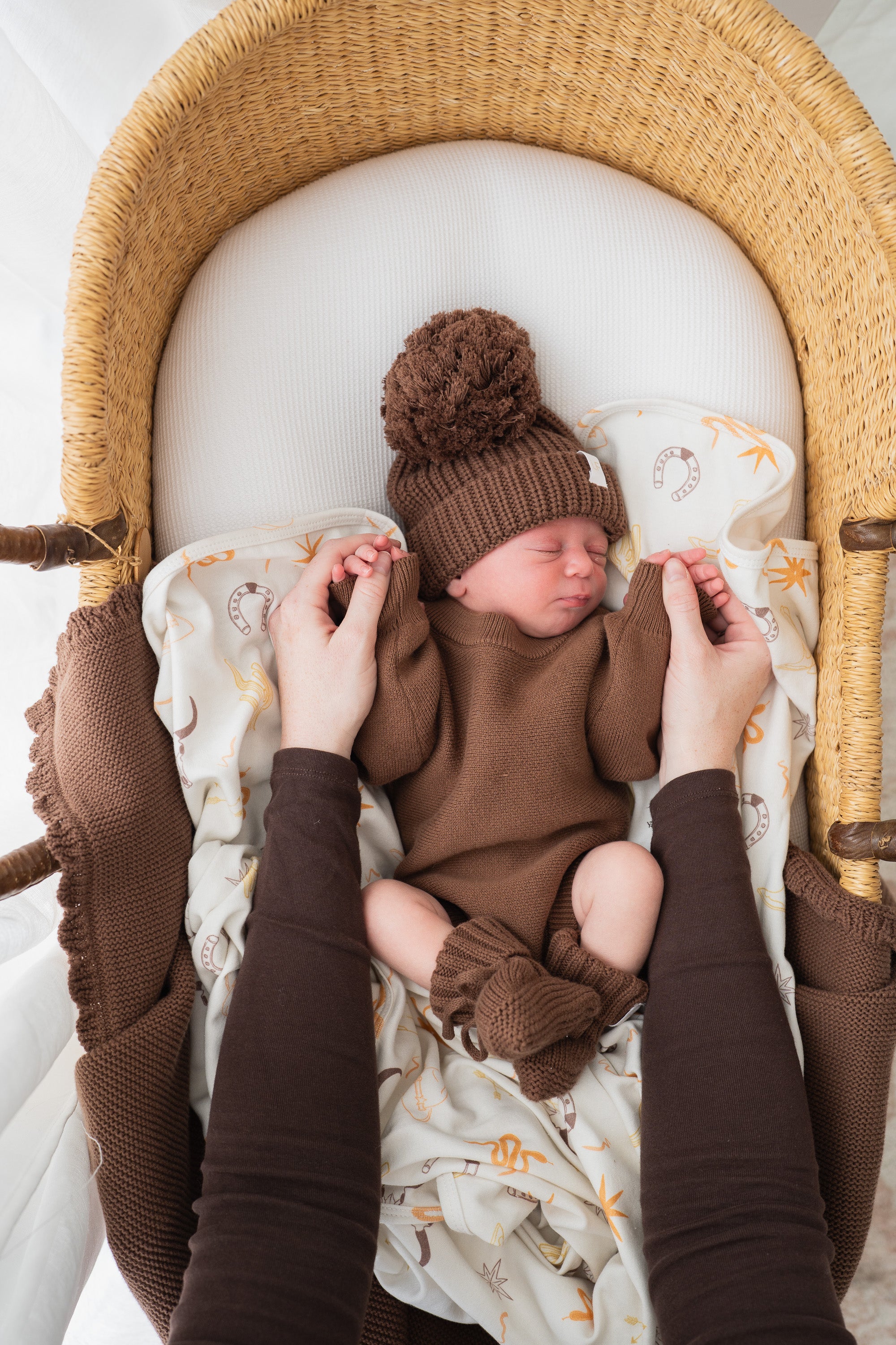 Knit Romper | Chocolate – Little and Fern