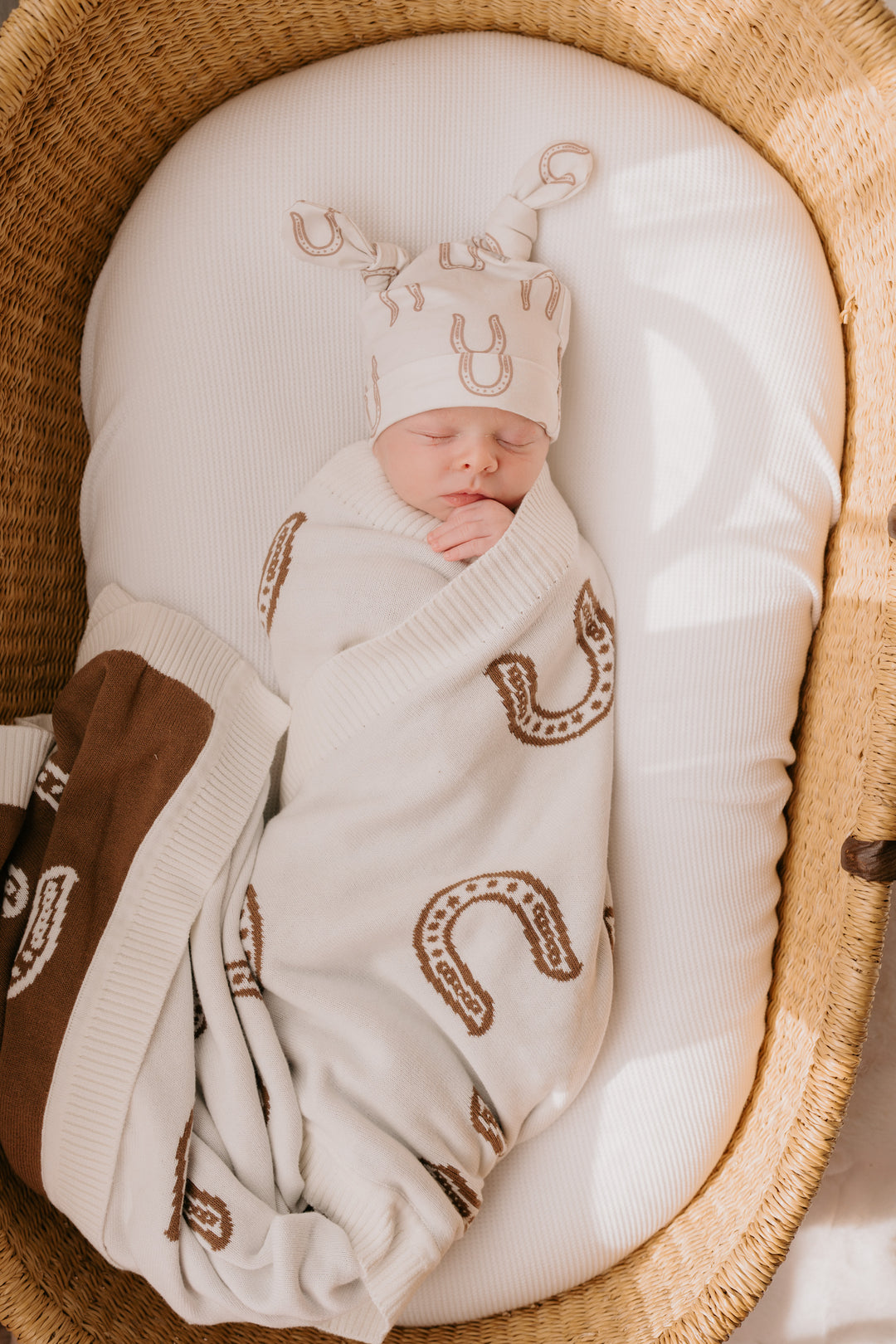 Knit Blanket | Western Horse Shoe *PRE-ORDER*