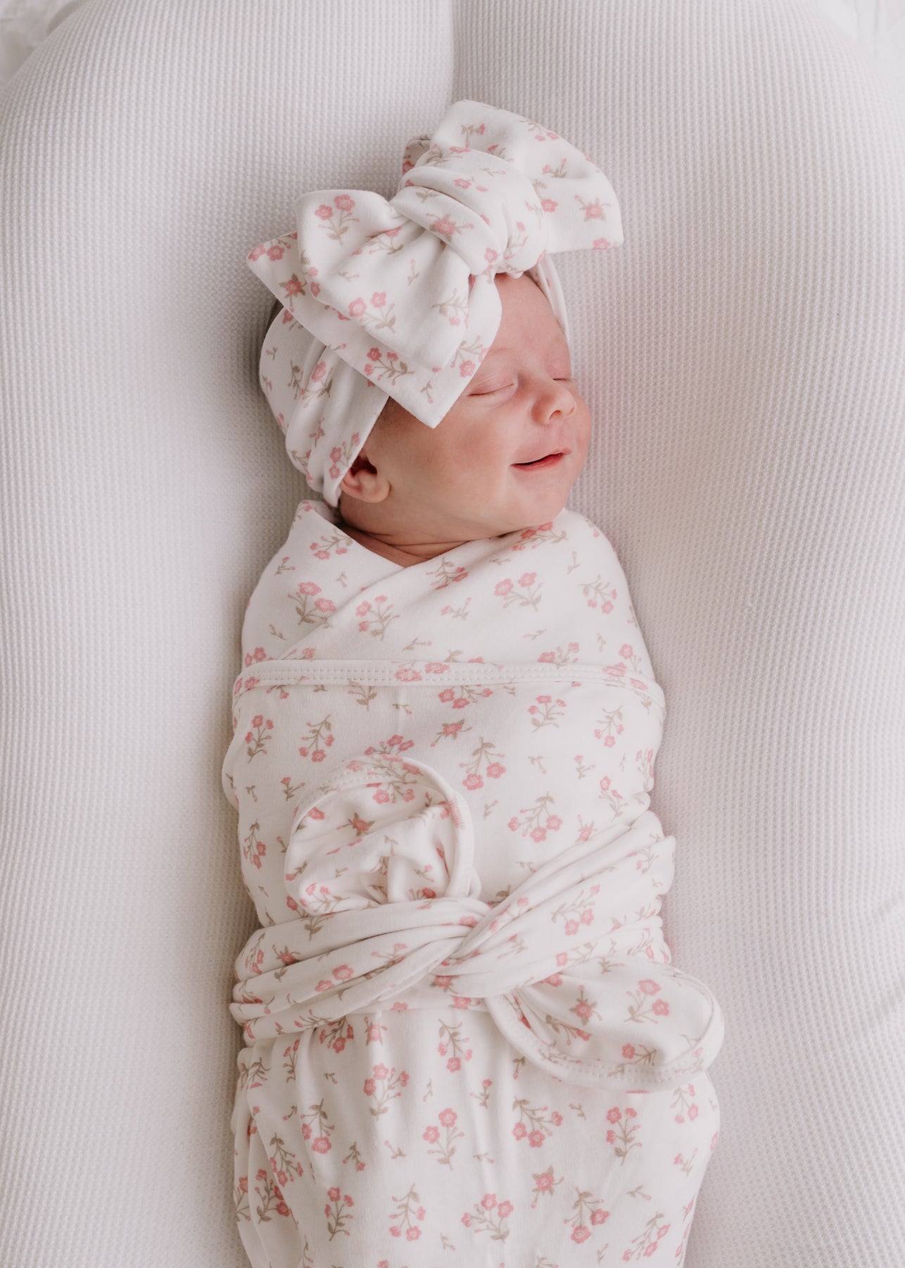 Swaddle Set | Paisley Peony – Little and Fern