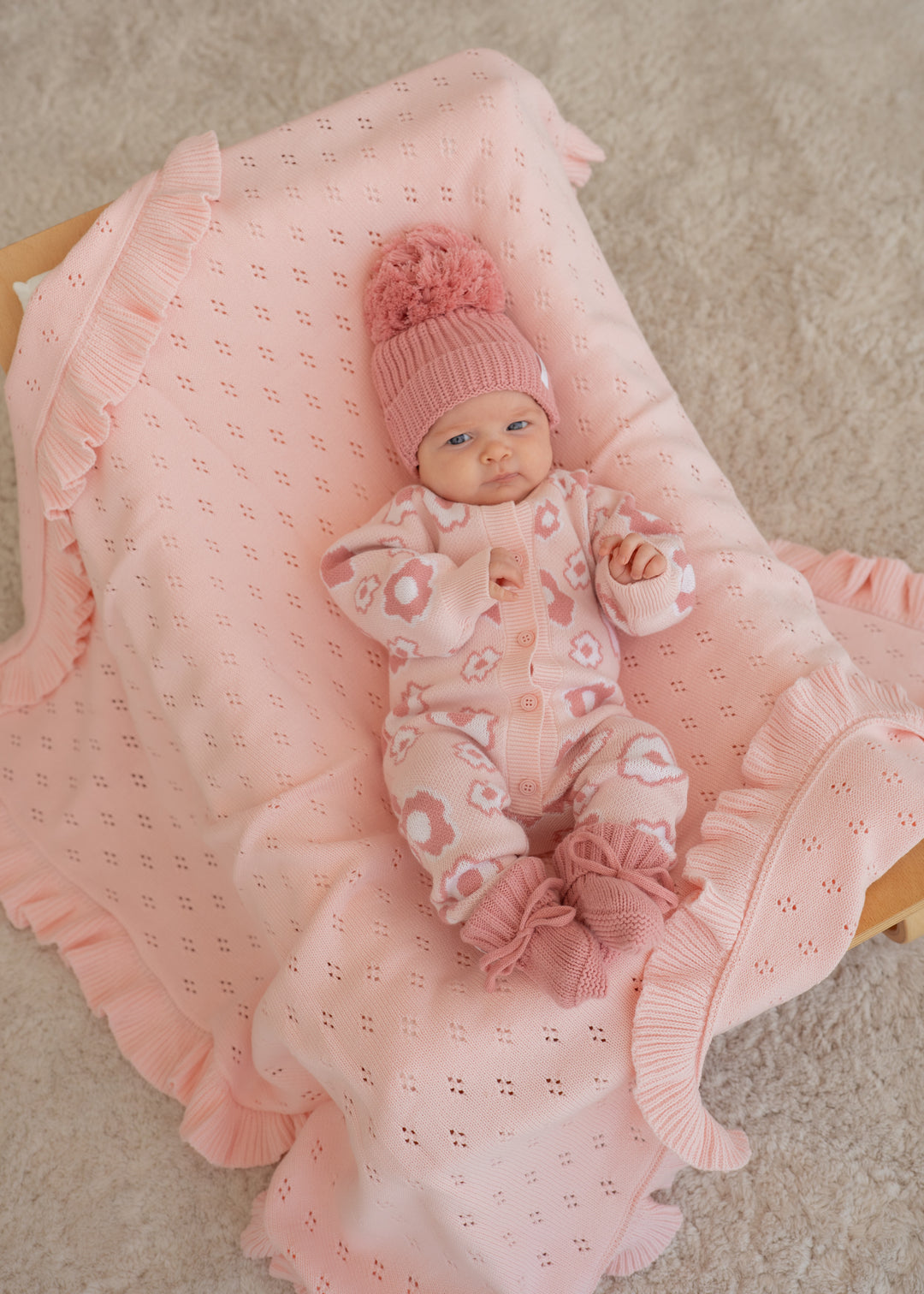 Knit Classic Romper | Penny Floral