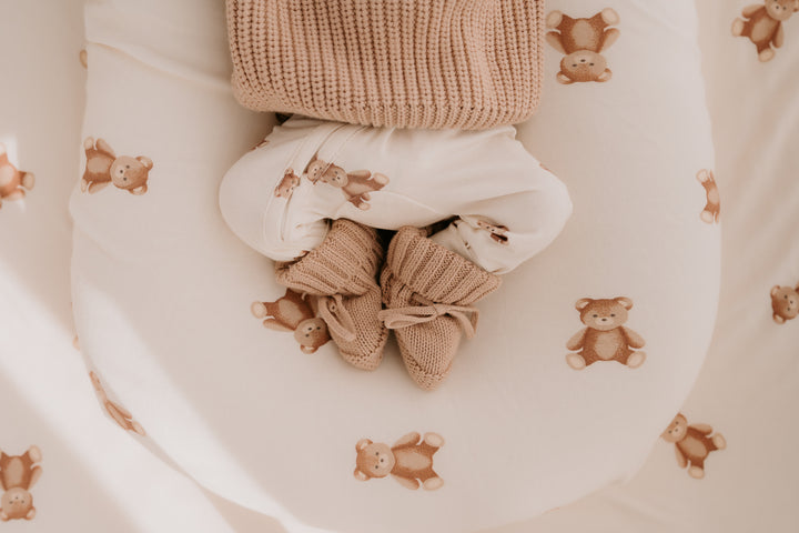 Knitted Booties | Teddy