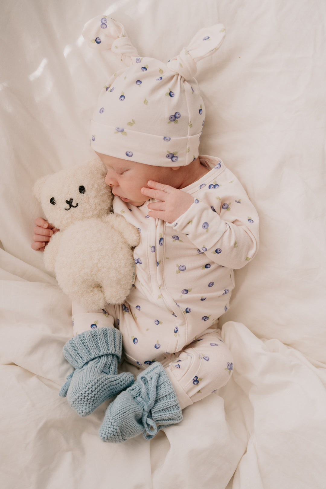 Zip Romper | Blueberries