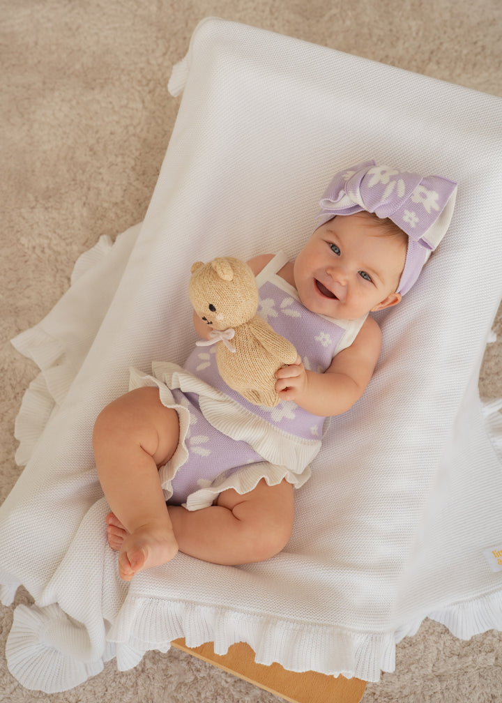 Knit Summer Set | Daisy Lilac Floral