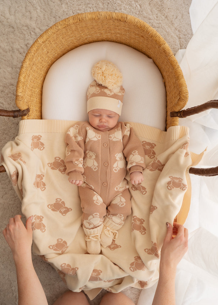 Knit Blanket | Teddies