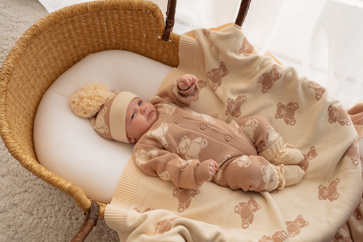 Knit Classic Romper | Teddies
