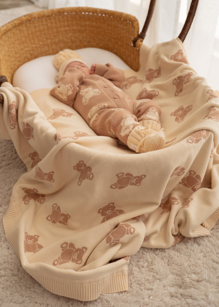 Knit Blanket | Teddies