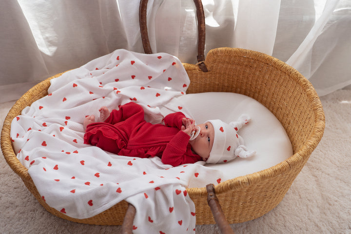 Zip Romper | Ruby Red (NO FRILL)