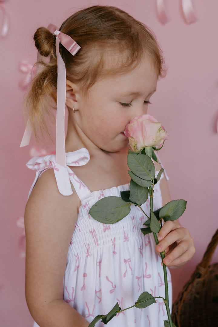 Short Set | Pink Bows