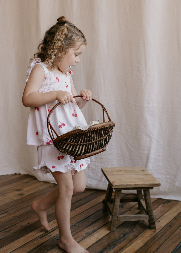 Short Set | Red Cherries