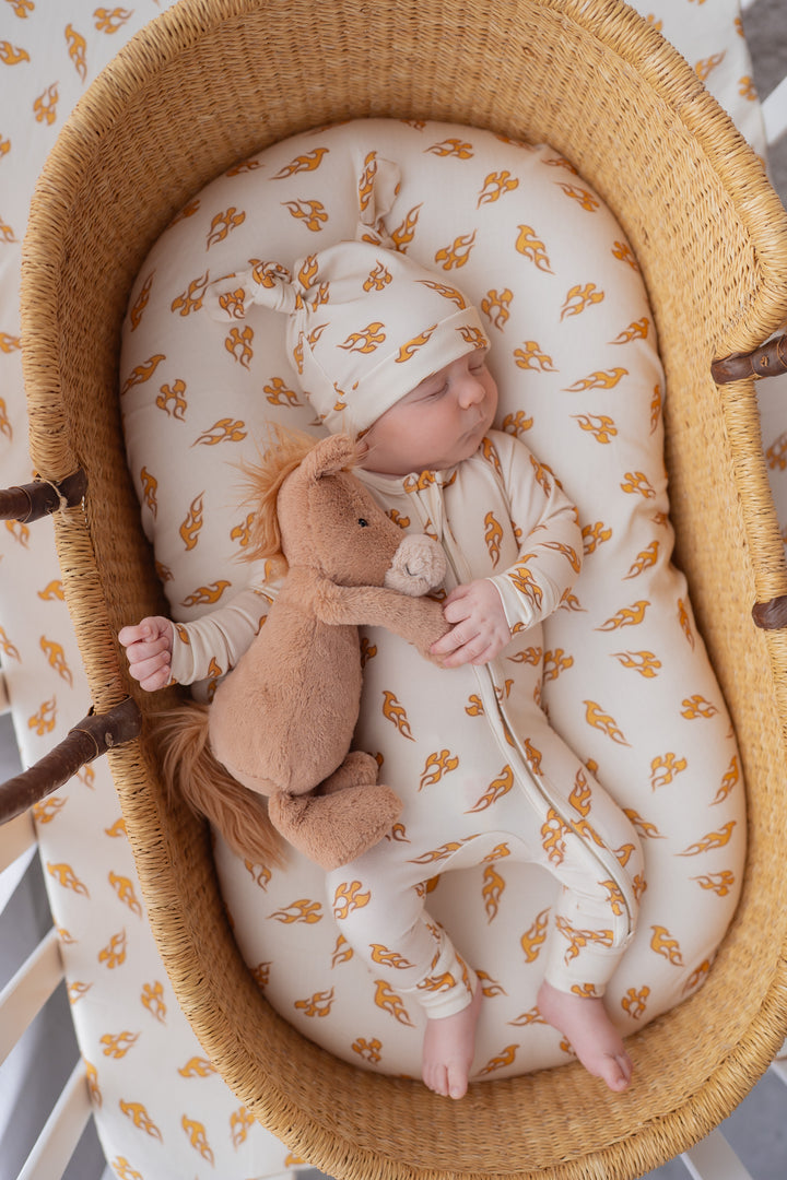 Double Knot Beanie | Flames