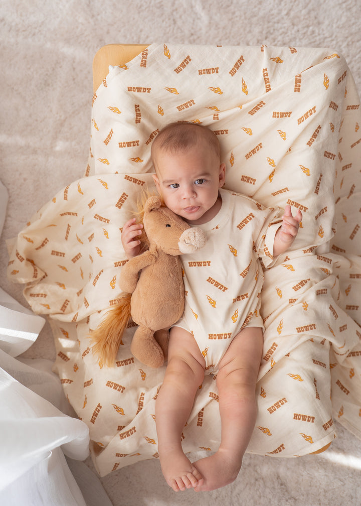 Oversized T-Shirt Romper | Howdy