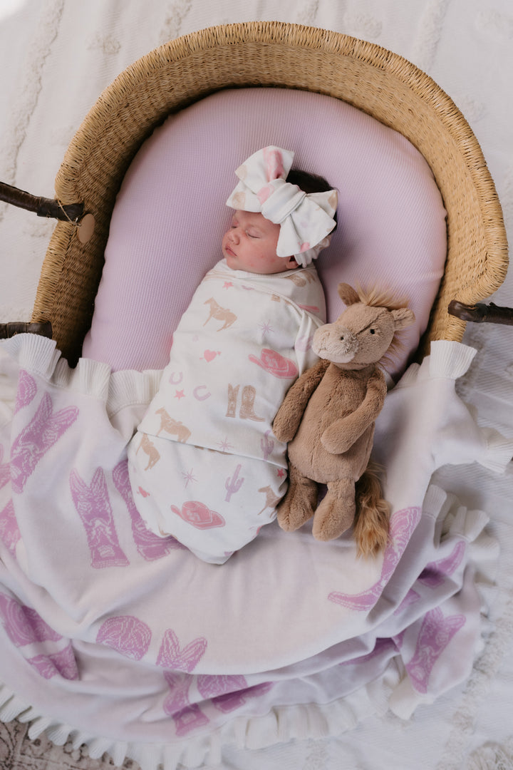 Swaddle Set | Cowgirls *MARCH PRE-ORDER*