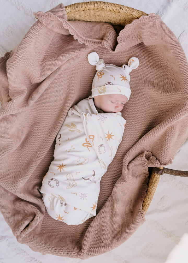 Swaddle Set | Cowboys