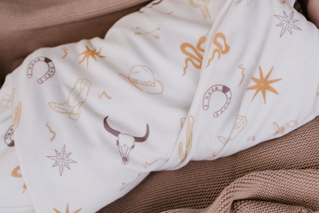 Swaddle Set | Cowboys