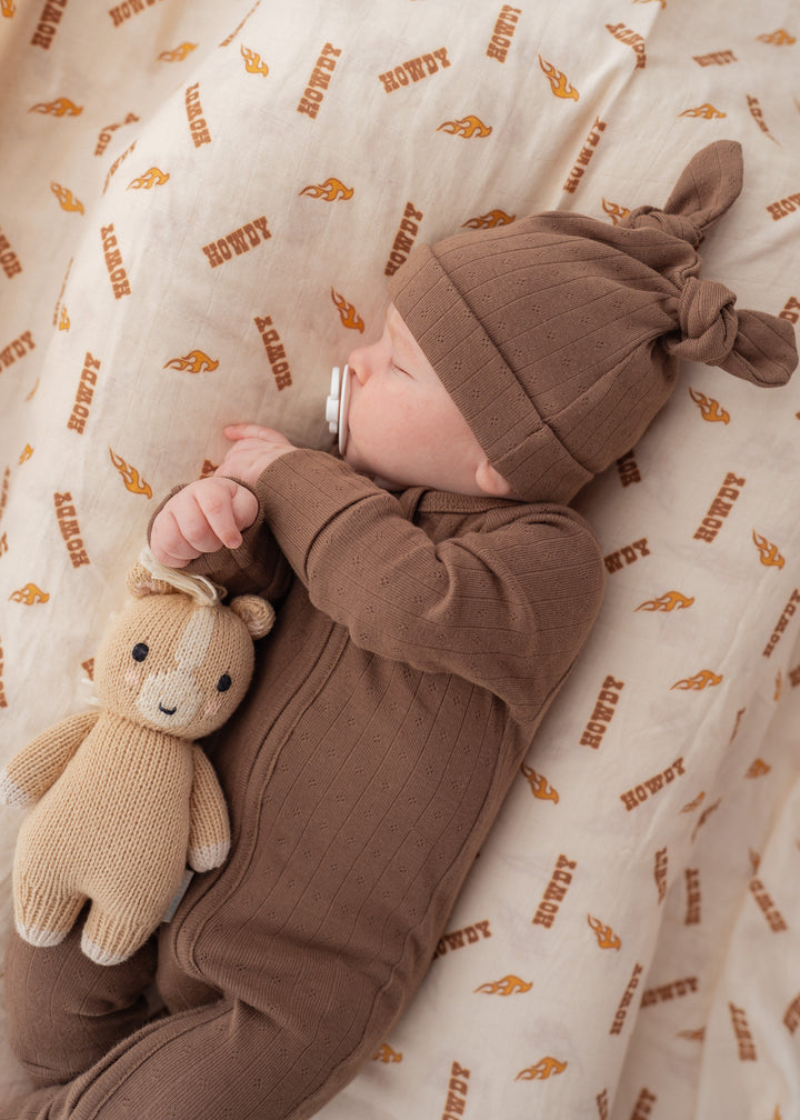 Essential Zip Romper | Chocolate