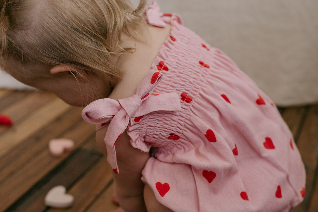 Bloomer Set | Red Hearts