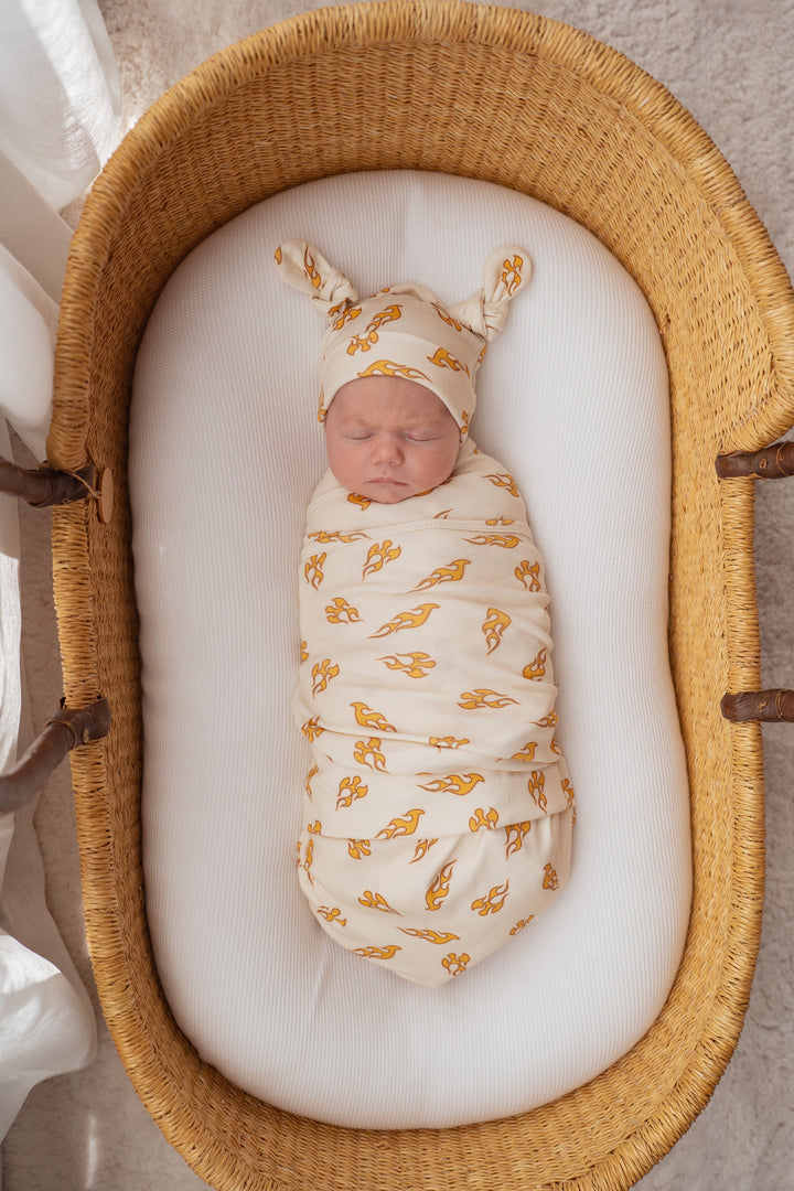 Swaddle Set | Flames