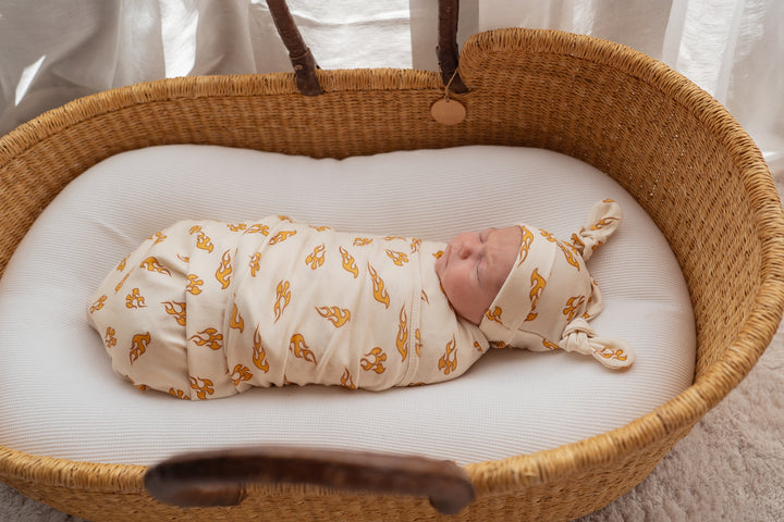 Swaddle Set | Flames