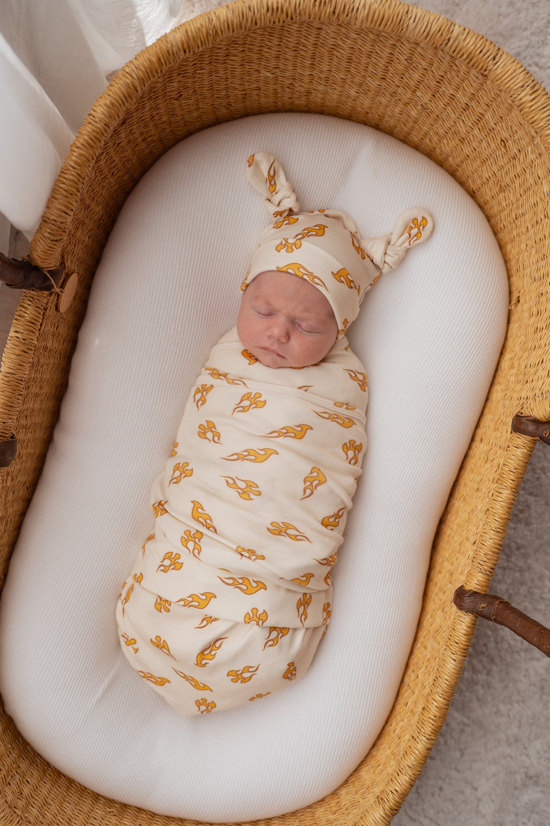 Swaddle Set | Flames