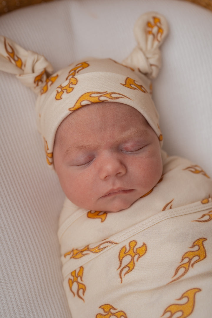 Swaddle Set | Flames