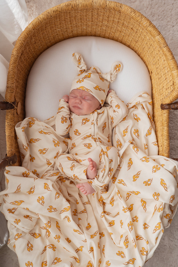 Swaddle Set | Flames