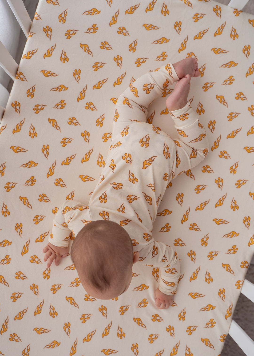 Zip Romper | Flames