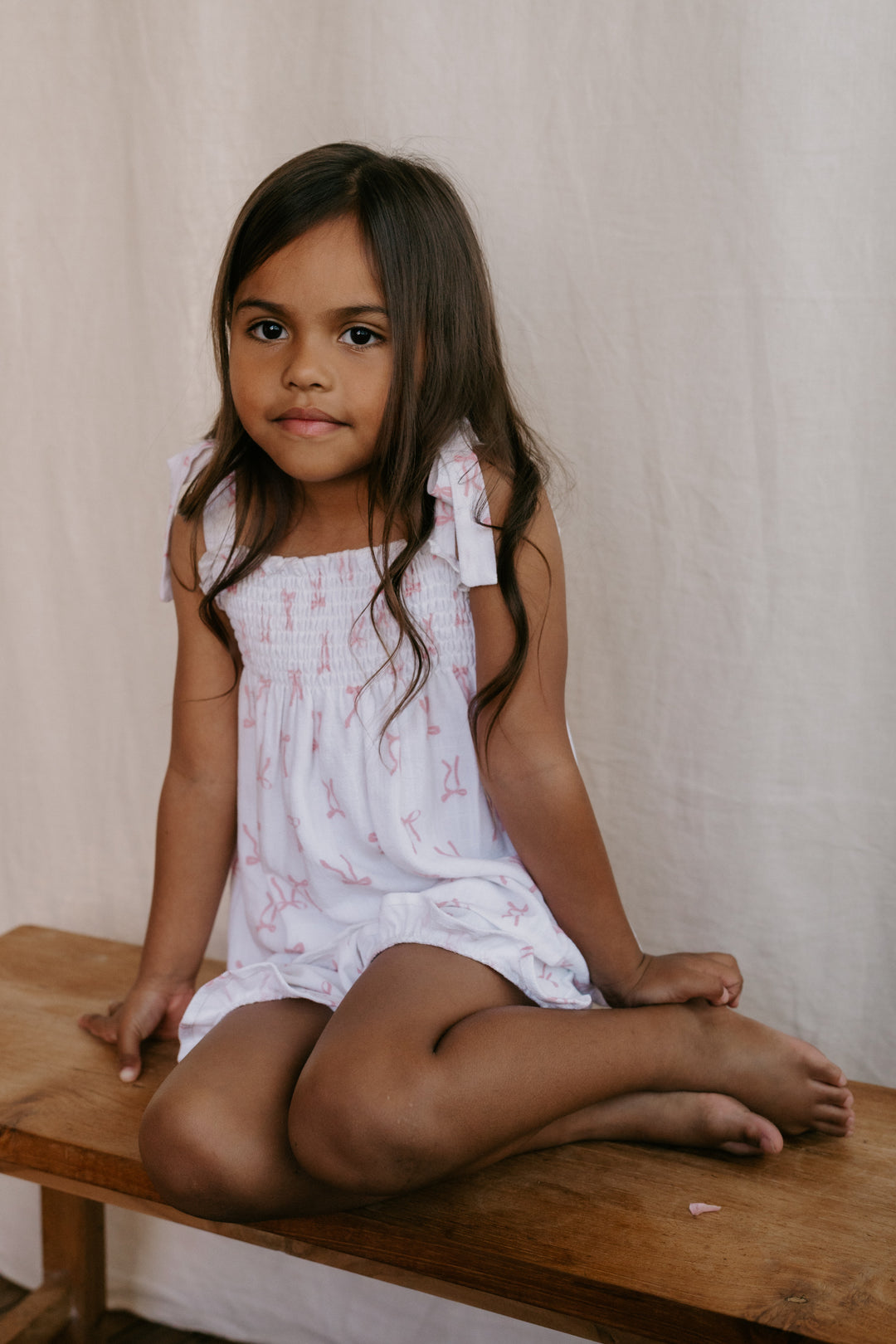 Short Set | Pink Bows