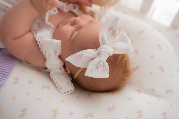 Bow Headband | Lilac Meadow