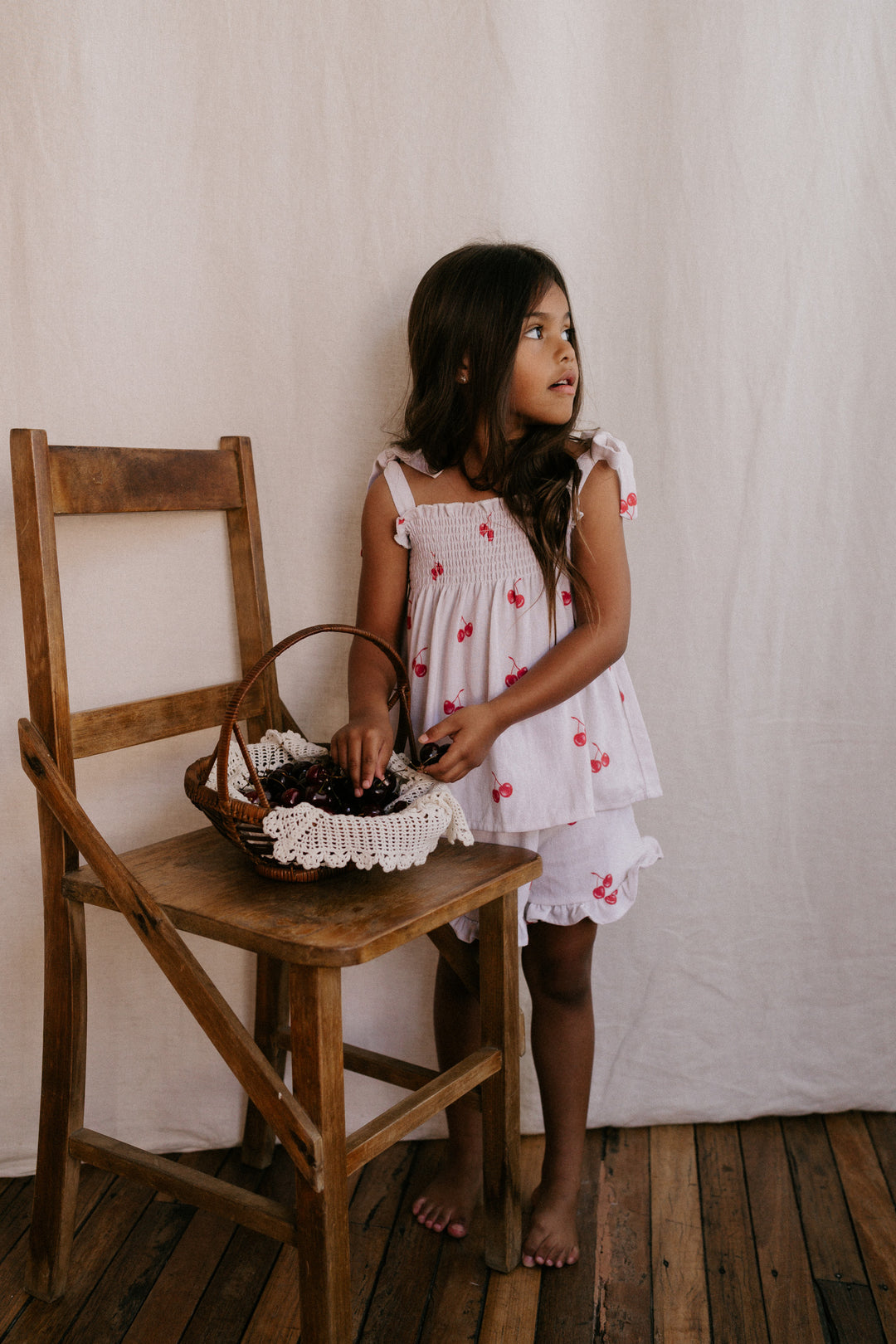 Short Set | Red Cherries