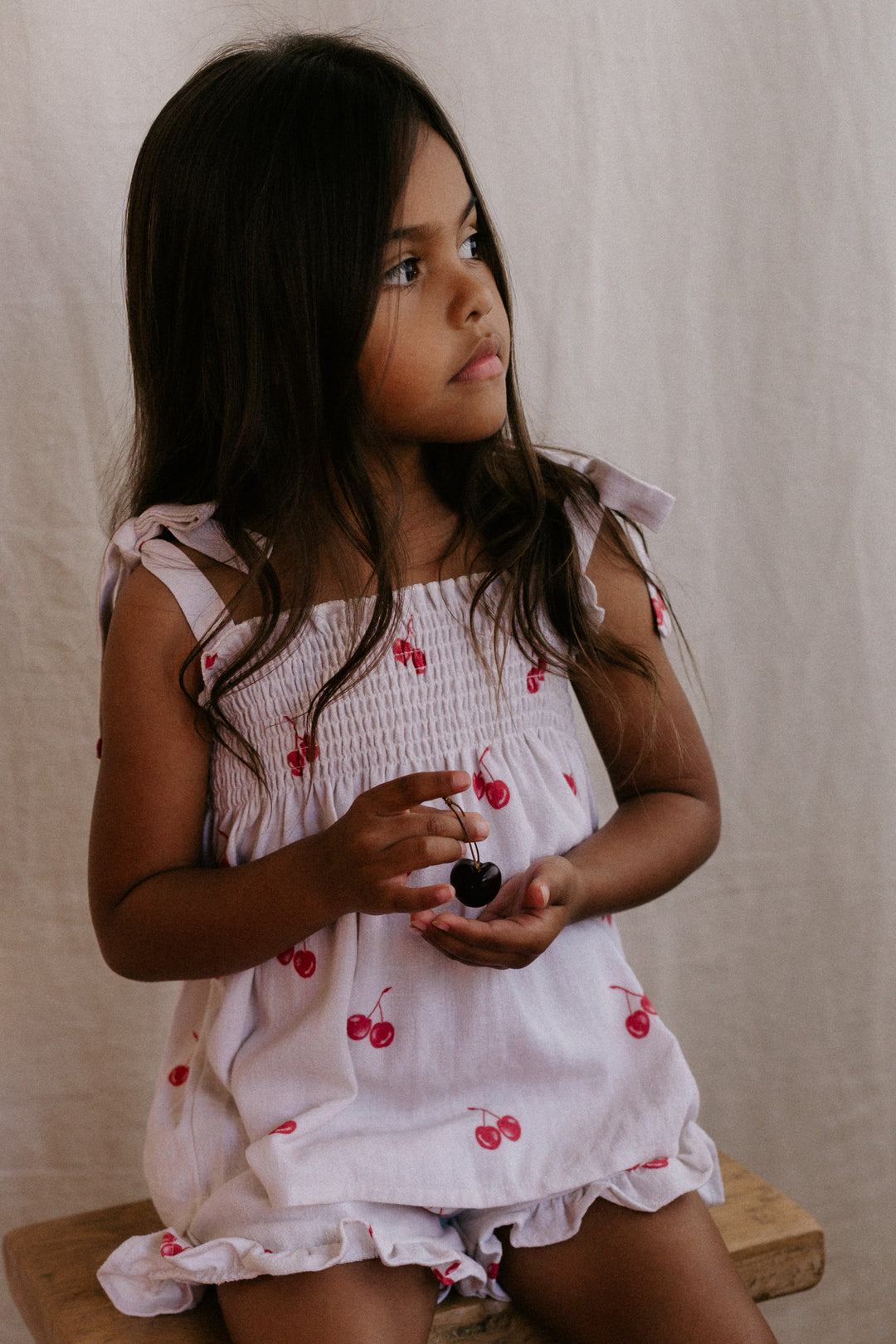 Short Set | Red Cherries
